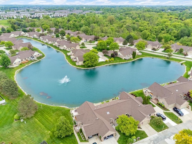 43389 Riverbend Blvd, Clinton Township, MI 48038 - aerial view of residential area with a nearby body of water
