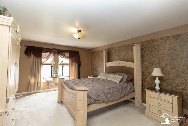 1786 Arbor Creek Dr, Monroe, MI 48162 - bedroom with light colored carpet and baseboards