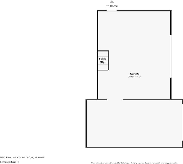 2660 Silverdown Ct, Waterford, MI 48328 - home floor plan