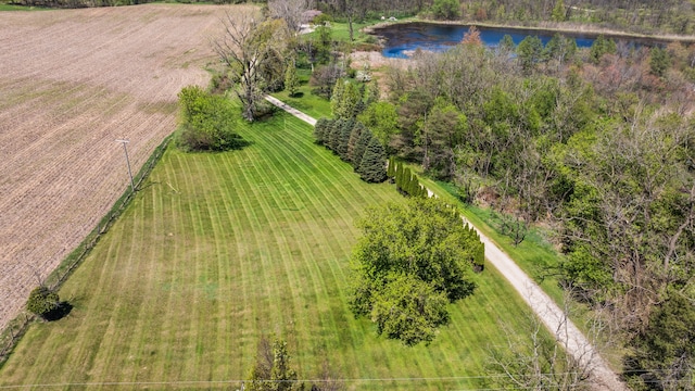 5060 Pratt Rd, Metamora, MI 48455 - aerial view of sparsely populated area with a nearby body of water