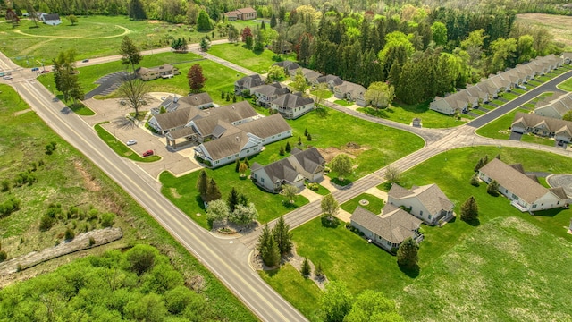 3605 Terrace Hills Ln, Jackson, MI 49203 - aerial view of property's location featuring nearby suburban area