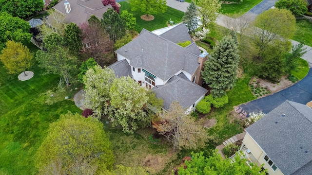 685 Dornoch Dr, Ann Arbor, MI 48103 - view from above of property