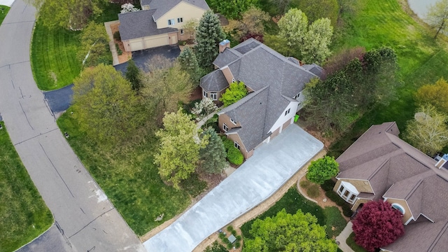 685 Dornoch Dr, Ann Arbor, MI 48103 - aerial perspective of suburban area