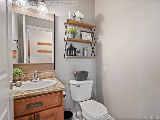 45877 Andrew Dr, Macomb, MI 48044 - half bathroom with toilet and vanity