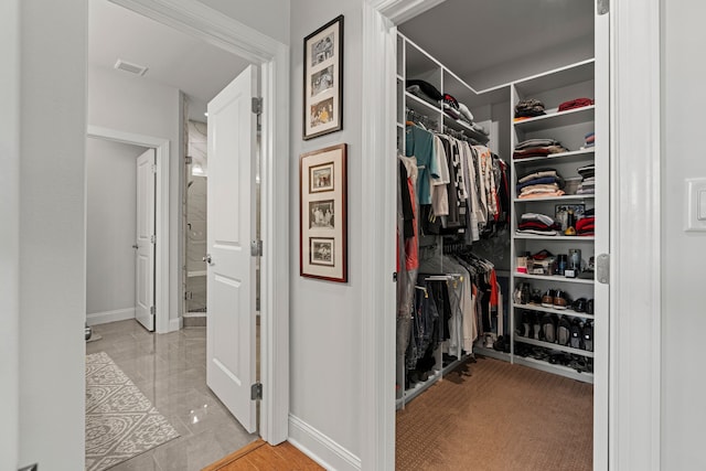 view of spacious closet