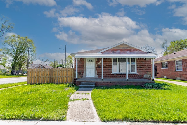 11580 Findlay St, Detroit, MI 48205 - bungalow with covered porch and brick siding