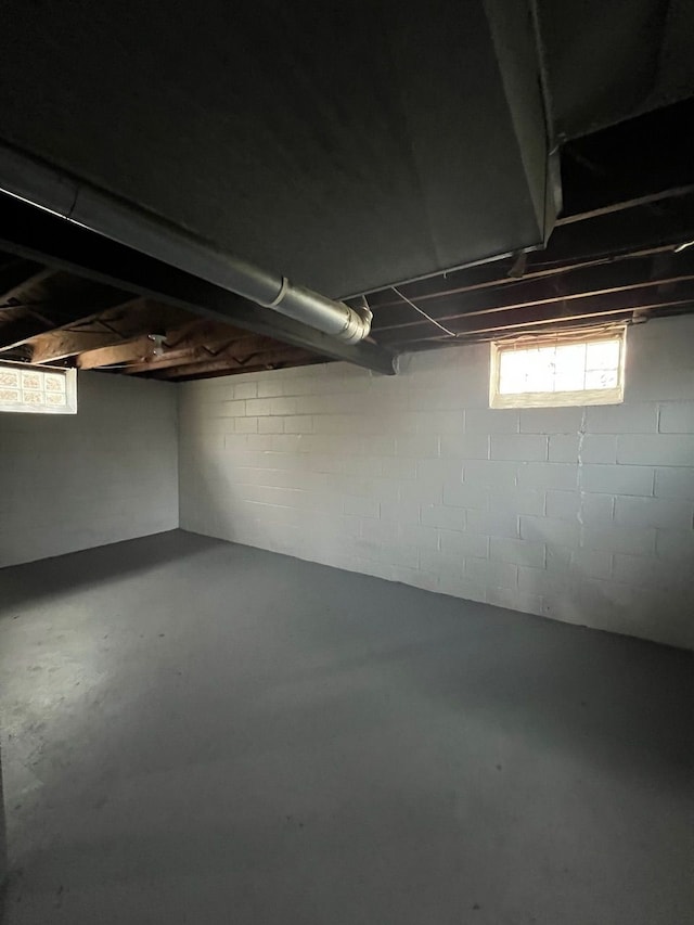 14903 Woodmont Ave, Detroit, MI 48227 - below grade area featuring concrete block wall