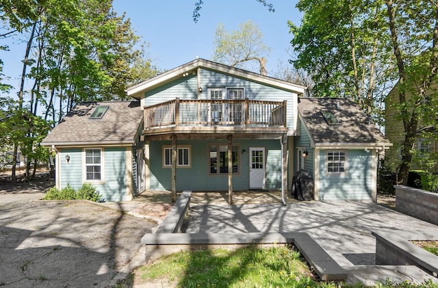 270 S Center St, Northville, MI 48167 - back of house featuring a deck