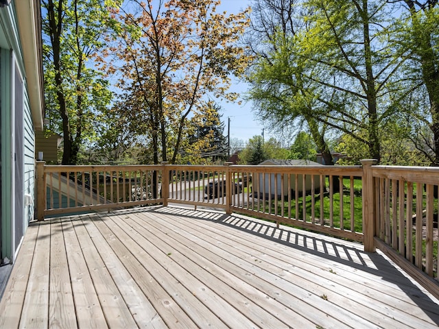 270 S Center St, Northville, MI 48167 - view of deck