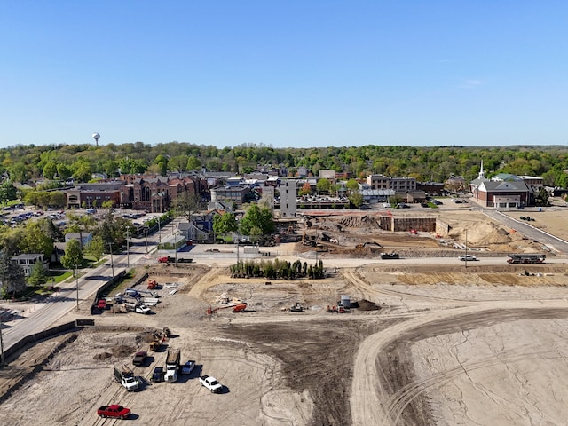 270 S Center St, Northville, MI 48167 - drone / aerial view