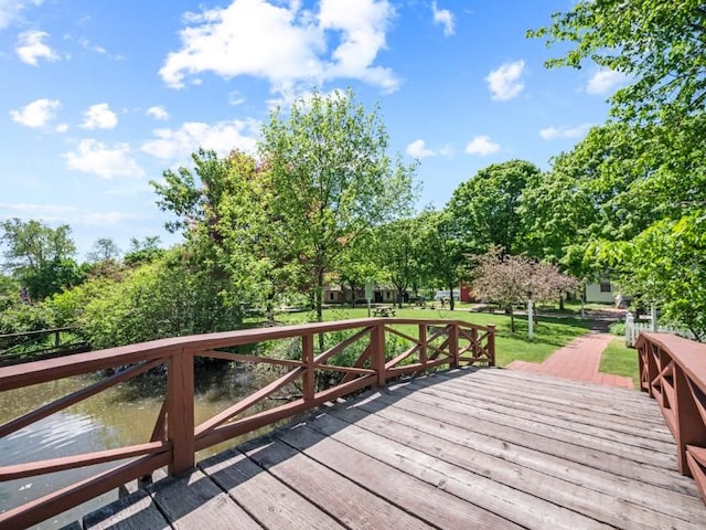 270 S Center St, Northville, MI 48167 - view of deck