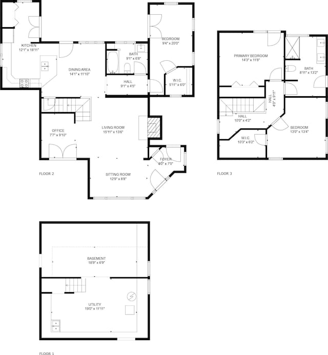 270 S Center St, Northville, MI 48167 - floor plan / room layout