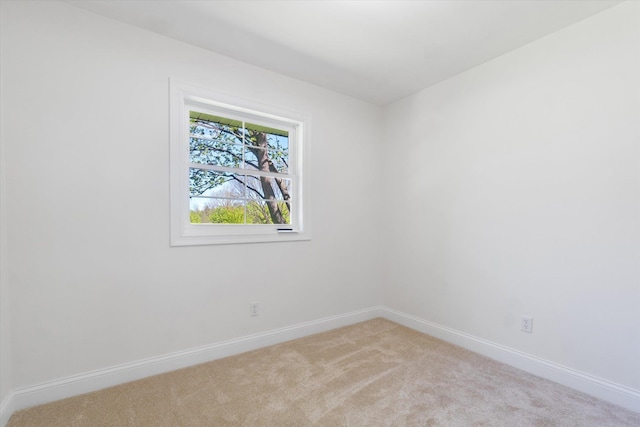 1431 E Oliver St, Owosso, MI 48867 - unfurnished room with light carpet and baseboards