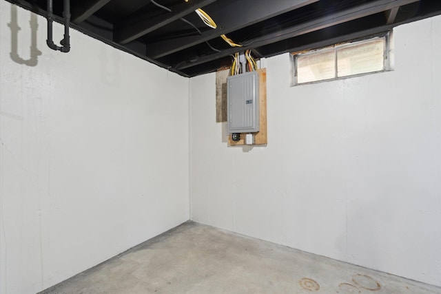 1431 E Oliver St, Owosso, MI 48867 - basement featuring electric panel