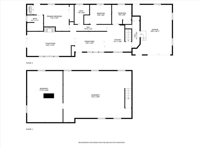 1431 E Oliver St, Owosso, MI 48867 - property floor plan