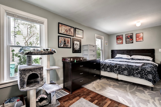 132 Jerome Ave, Ypsilanti, MI 48198 - bedroom with dark wood-style floors