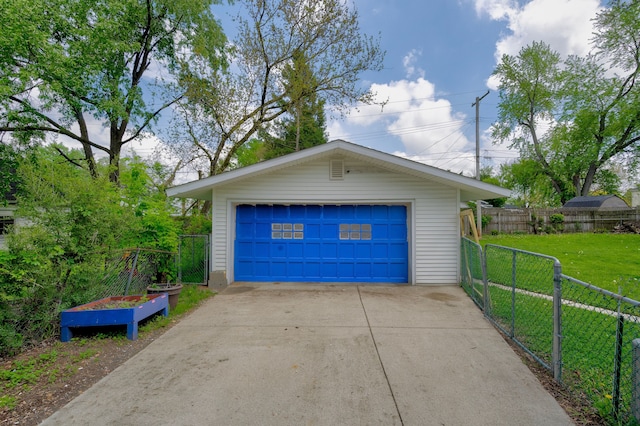 132 Jerome Ave, Ypsilanti, MI 48198 - view of detached garage