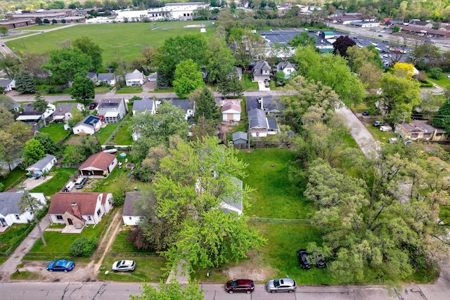132 Jerome Ave, Ypsilanti, MI 48198 - aerial view of property and surrounding area with nearby suburban area