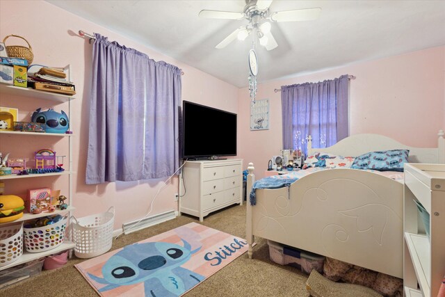 2726 Horton Ct, Niles, MI 49120 - bedroom with carpet flooring and a ceiling fan