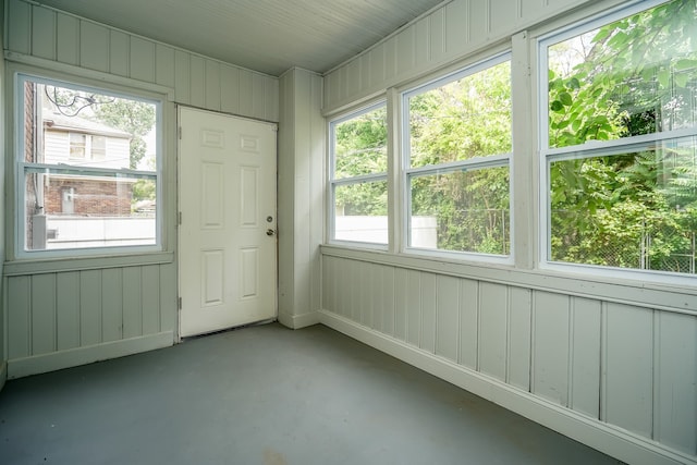 17344 Wisconsin St, Detroit, MI 48221 - view of unfurnished sunroom