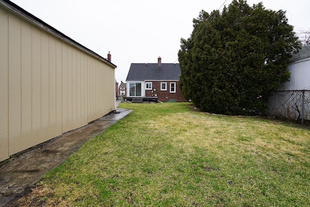 view of yard