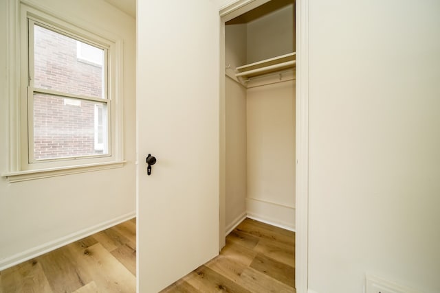 view of closet