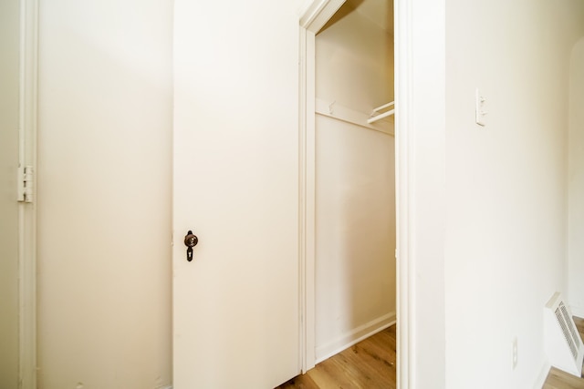 view of closet