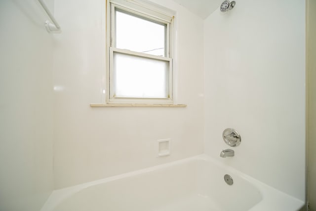 bathroom featuring tub / shower combination