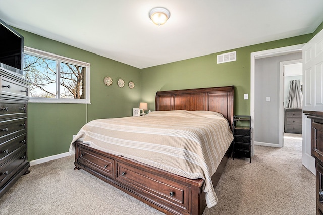 9703 Tower Rd, South Lyon, MI 48178 - bedroom featuring light carpet and baseboards