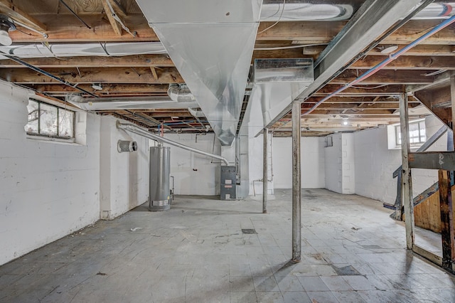 18613 Santa Rosa Dr, Detroit, MI 48221 - below grade area with gas water heater and heating unit