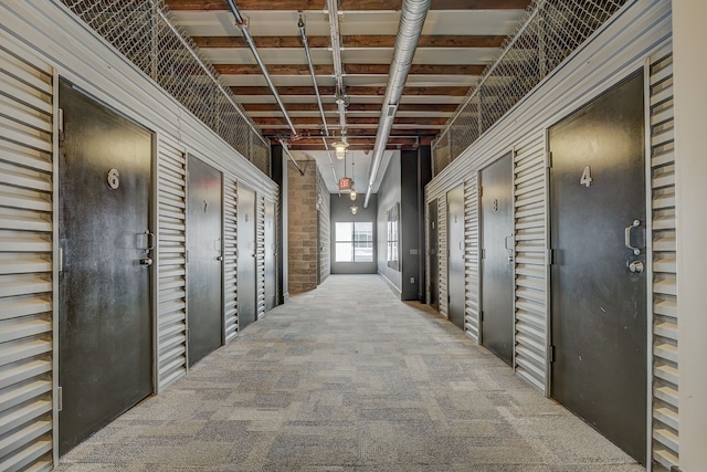 111 N Main St Unit 209, Royal Oak, MI 48067 - hall featuring carpet flooring