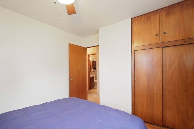 5427 Fiesta Pass, Grand Blanc, MI 48439 - bedroom featuring a closet and ceiling fan