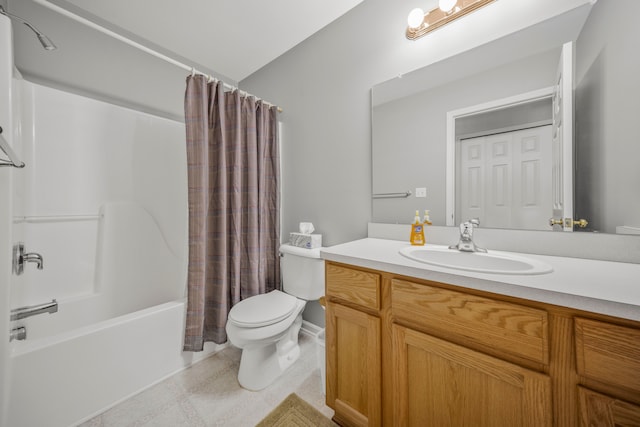 137 Donna, Waterford, MI 48327 - full bath with toilet, shower / bath combo, and vanity