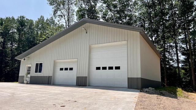 1821 W Hansen Rd, Scottville, MI 49454 - view of detached garage