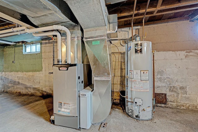 419 S State Rd, Davison, MI 48423 - utilities featuring gas water heater