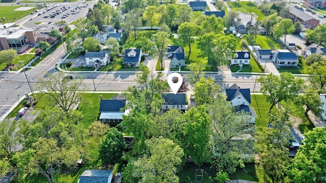 419 S State Rd, Davison, MI 48423 - aerial view of property and surrounding area with nearby suburban area