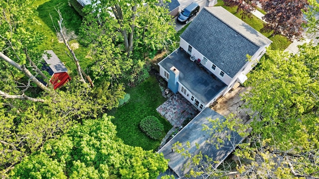 419 S State Rd, Davison, MI 48423 - aerial view of property and surrounding area