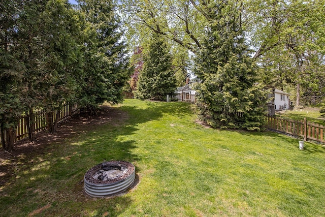 view of yard