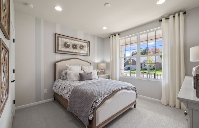 50279 Cromwell St, Canton, MI 48188 - carpeted bedroom with baseboards and recessed lighting