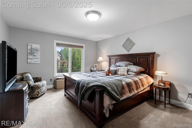 8320 Misty Mdws, Grand Blanc, MI 48439 - bedroom featuring light carpet and baseboards