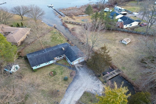 1090 Sunset Dr, Holly, MI 48442 - bird's eye view