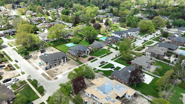 25031 Newton St, Dearborn, MI 48124 - aerial overview of property's location featuring nearby suburban area