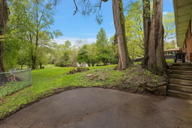 1090 S Williams Lake Rd, White Lake, MI 48386 - view of yard featuring a patio area