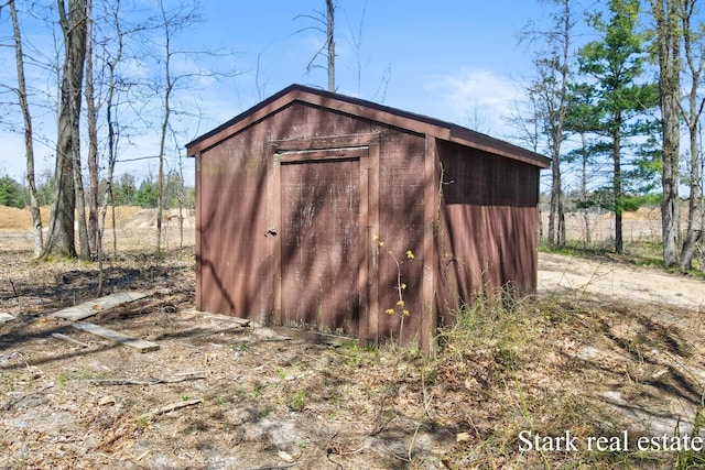 3339 N Weber Rd, Muskegon, MI 49445 - view of shed