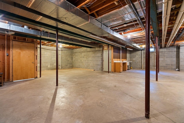 1303 Towsley Ln, Ann Arbor, MI 48105 - view of unfinished basement