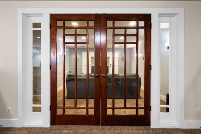 1303 Towsley Ln, Ann Arbor, MI 48105 - detailed view of french doors