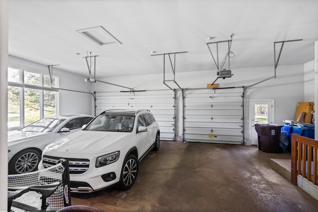 1303 Towsley Ln, Ann Arbor, MI 48105 - garage with a garage door opener