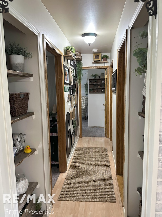 1321 Rollins St, Grand Blanc, MI 48439 - hall featuring light wood-style flooring