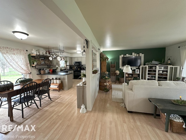 1321 Rollins St, Grand Blanc, MI 48439 - living room with light wood-type flooring