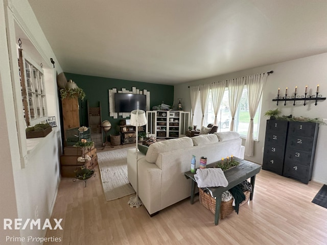 1321 Rollins St, Grand Blanc, MI 48439 - living room with light wood-style floors